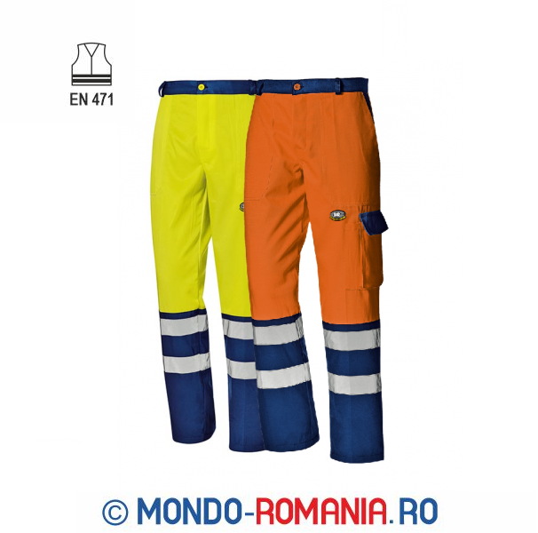 Pantaloni de lucru reflectorizanti